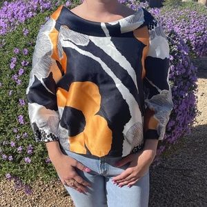 Jackie O style blouse 🌼🌻🌼